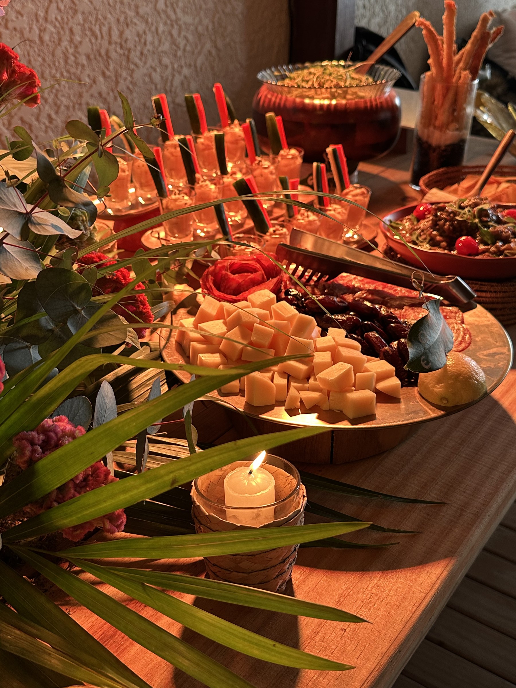 Buffet colorido — Ambô Cozinha